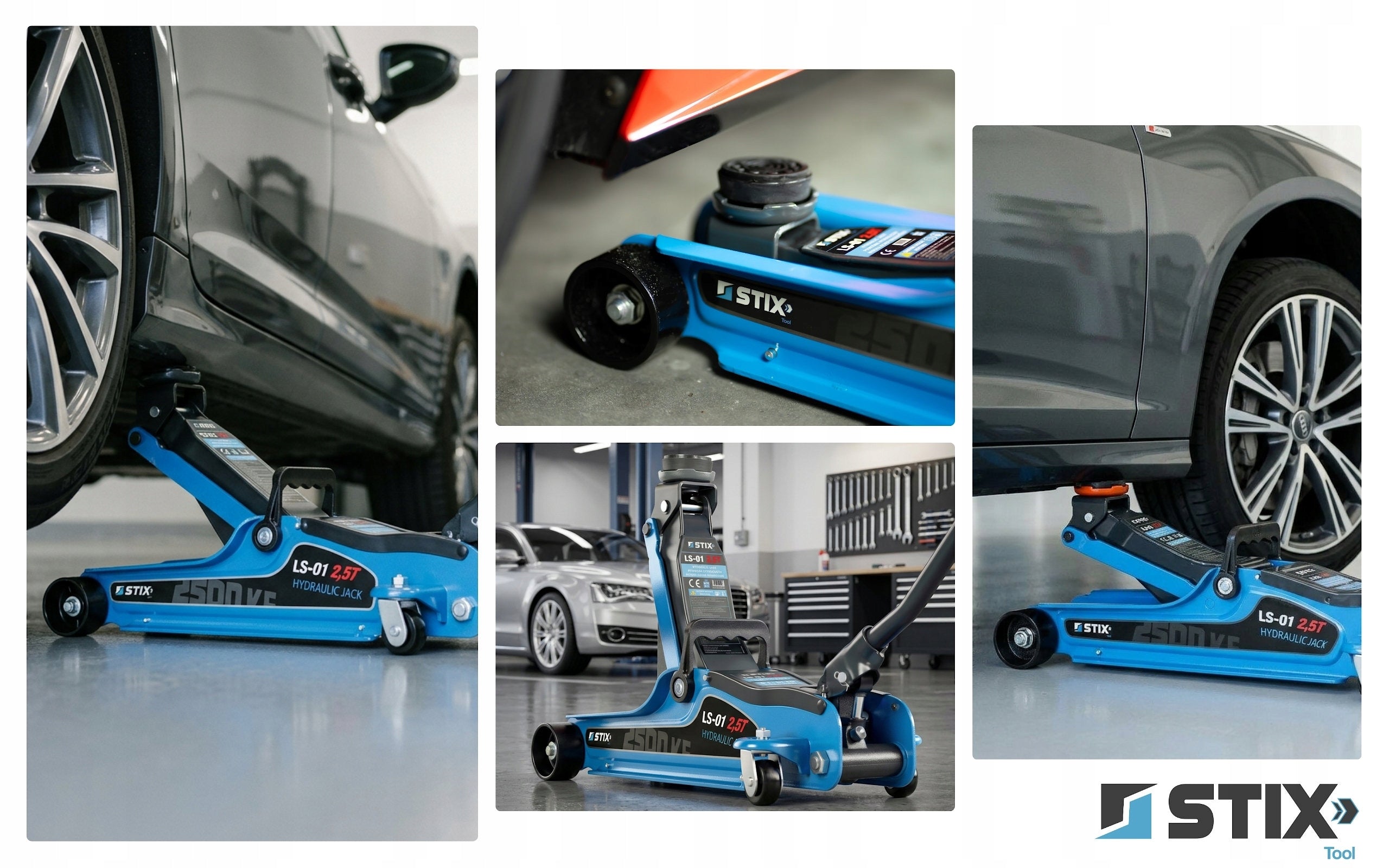 HYDRAULIC LIFT CAR FROG JACK LOW PROFILE 2,5T SUITCASE Manufacturer code 23-03-73126