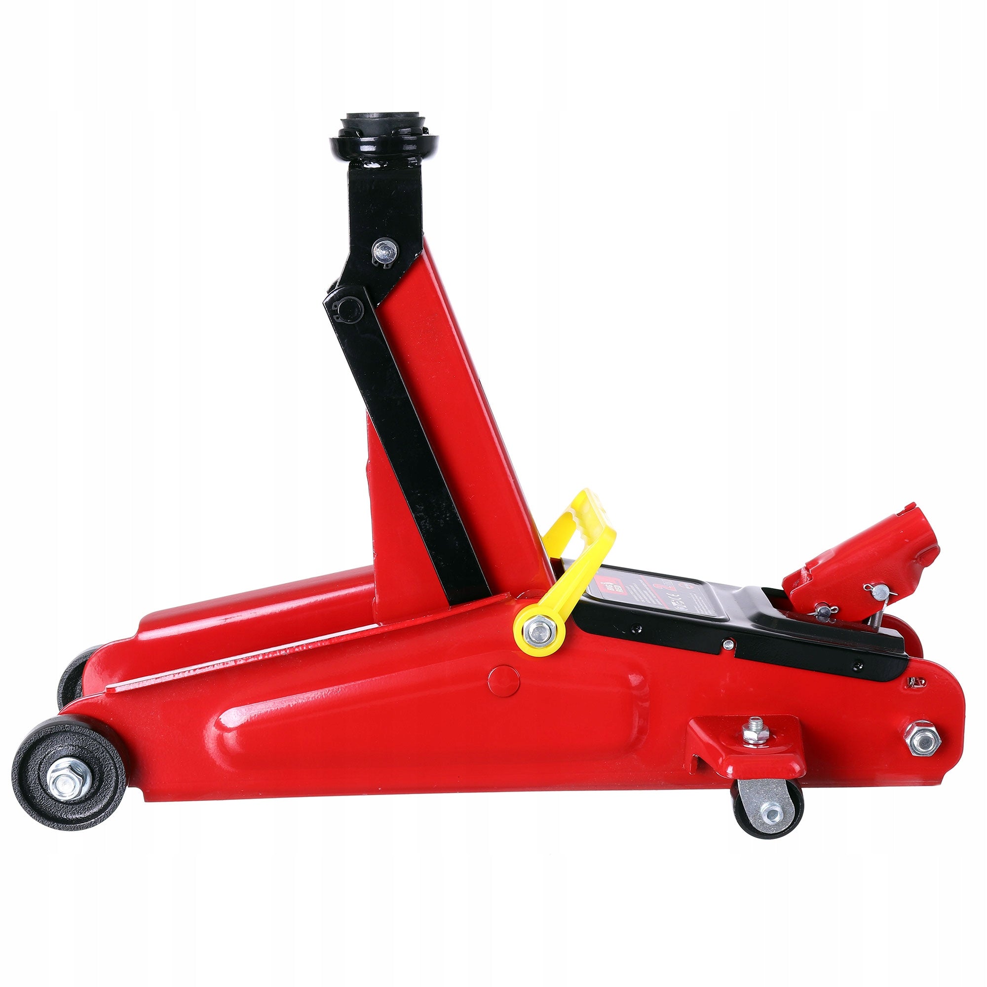 HYDRAULIC LIFT FROG 2T LOW PROFILE 130-375 MM WITH RUBBER CAP Product weight with unit packaging 26.4 kg