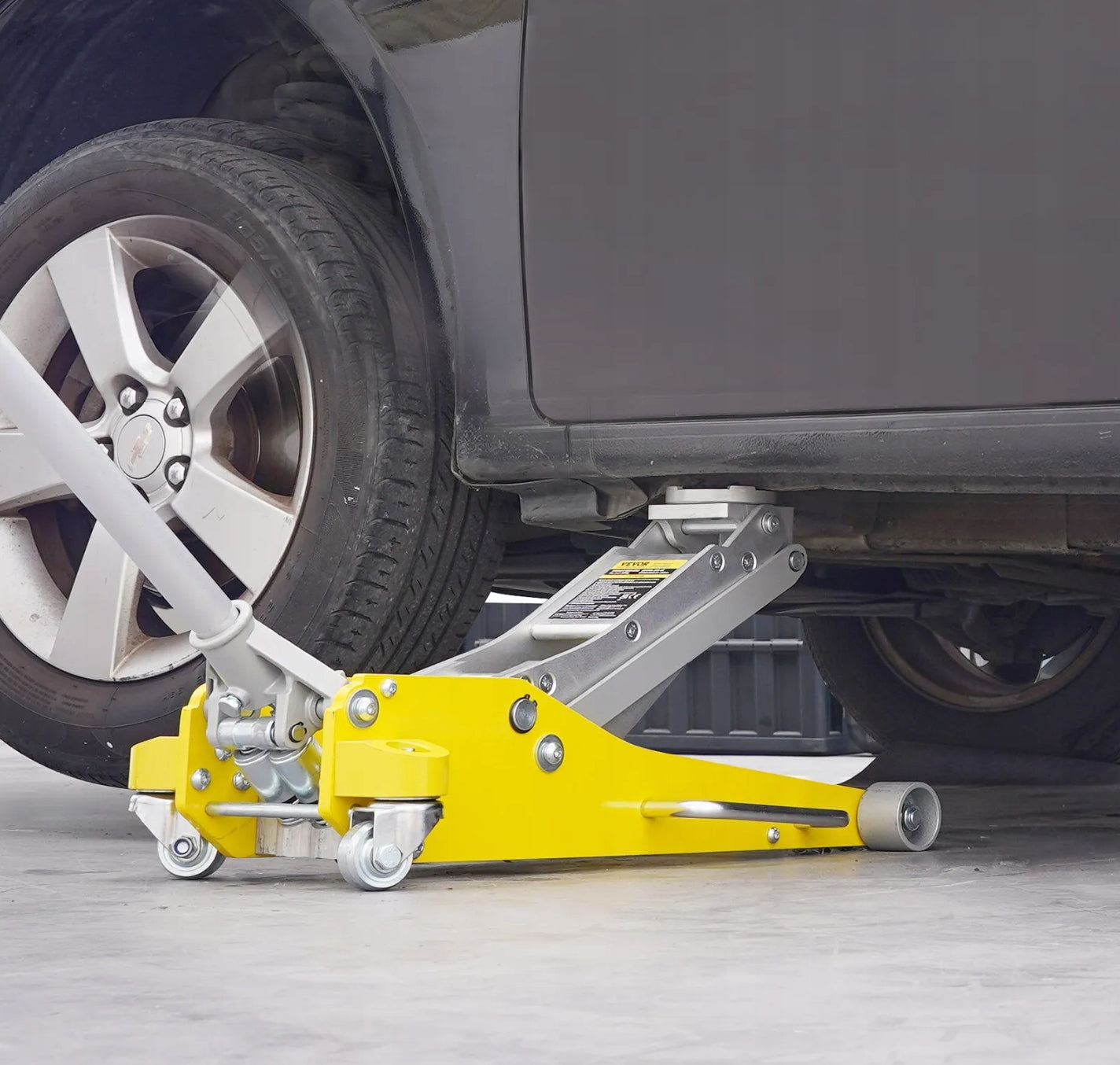 HYDRAULIC LIFT FROG 3 T Low Profile Aluminum 93 to 465 mm Brand no brand