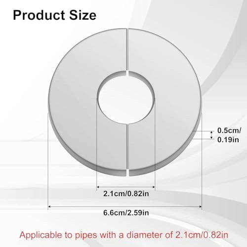 HYDRAULIC PIPE COVER SELF ADHESIVE STEEL 20MM SET OF 4 PCS STEEL Manufacturer code Bez marki