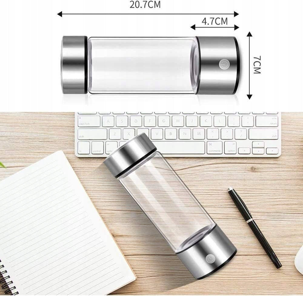 HYDROGEN GENERATOR 420 ML, PORTABLE WATER IONIZER, HYDROGEN WATER BOTTLE Packaging status original