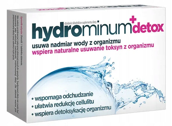 HYDROMINUM + DETOX removal of toxins 30 tablets