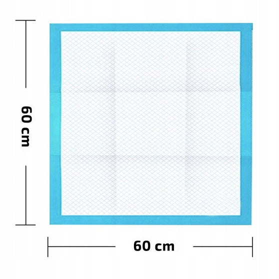 HYGIENE PADS ABSORBENT CHANGING MATS DISPOSABLE 60x60 50pcs Manufacturer of a medical device brak