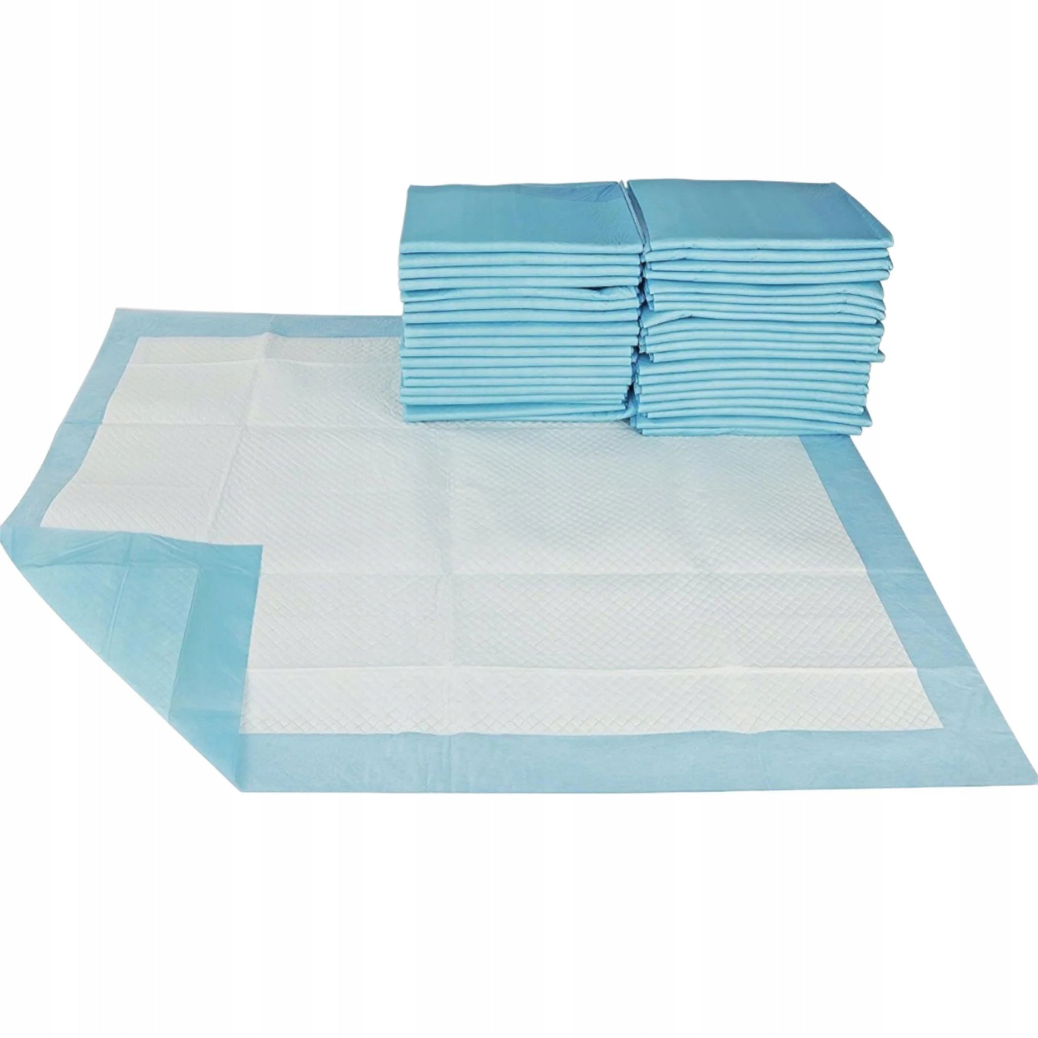 HYGIENE PADS ABSORBENT MATS FOR CHANGING 90x60 1x25pcs blue Packaging status original