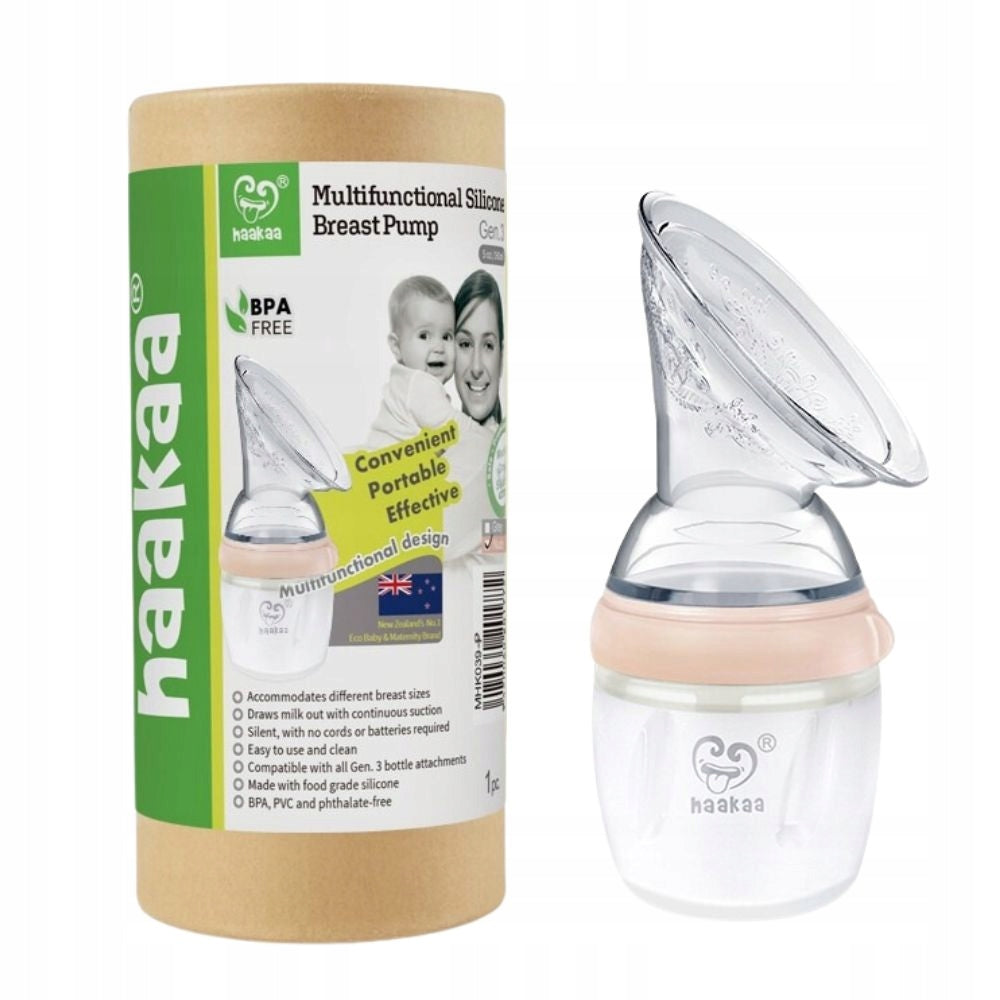 Haakaa Breast pump silicone collector multifunctional Gen.3 160ml Peach
