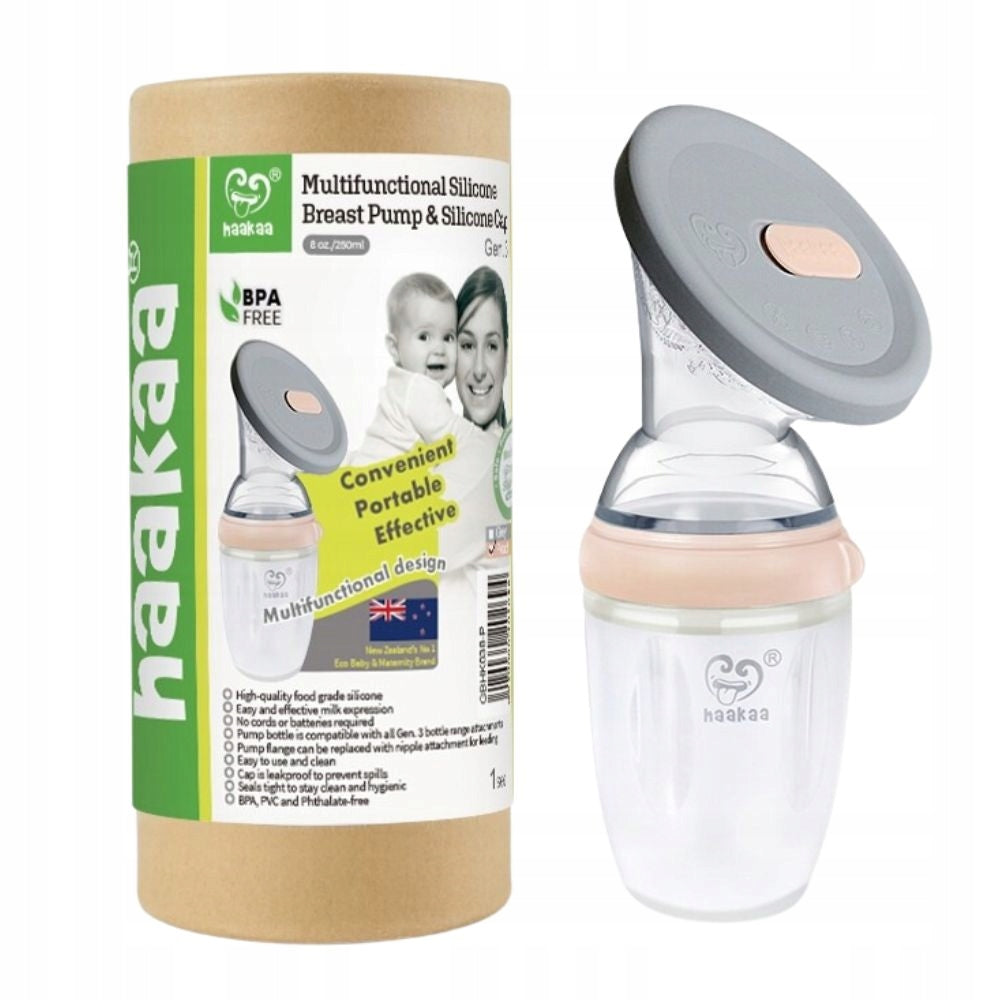 Haakaa Multifunction silicone collector breast pump with lid Gen.3 250ml