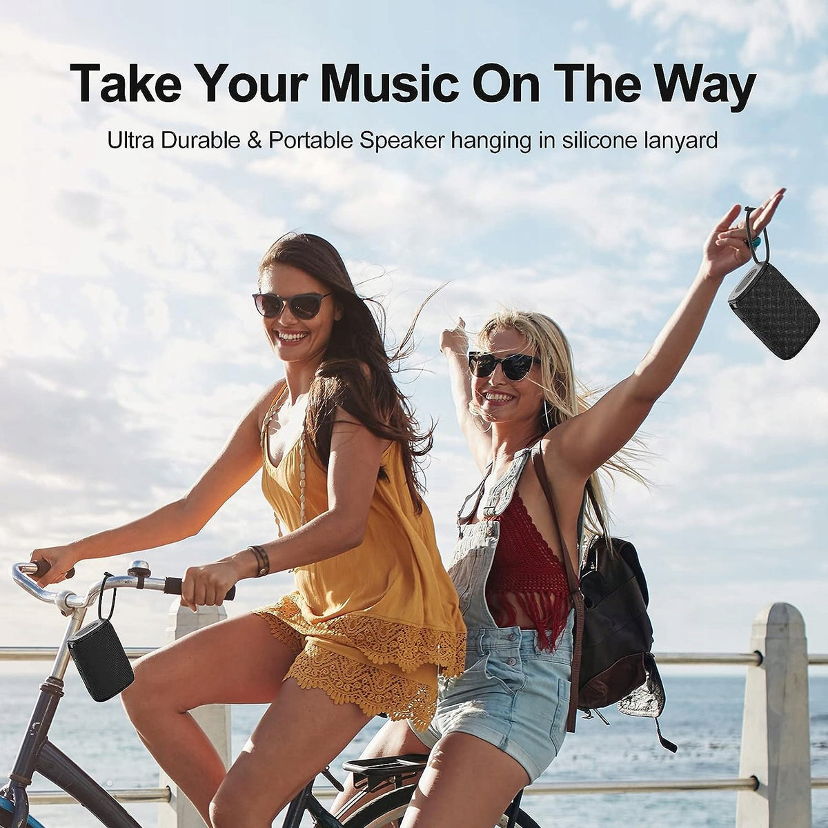 Hadisala H3 BLUETOOTH SPEAKER Portable Waterproof IPX7 Rechargeable TWS Brand no brand