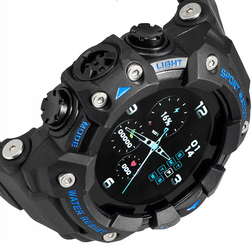 Hagen SMARTWATCH HC18-BLACK WITH BLUE