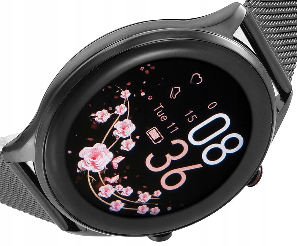 Hagen SMARTWATCH HC78-BLACK+BELT