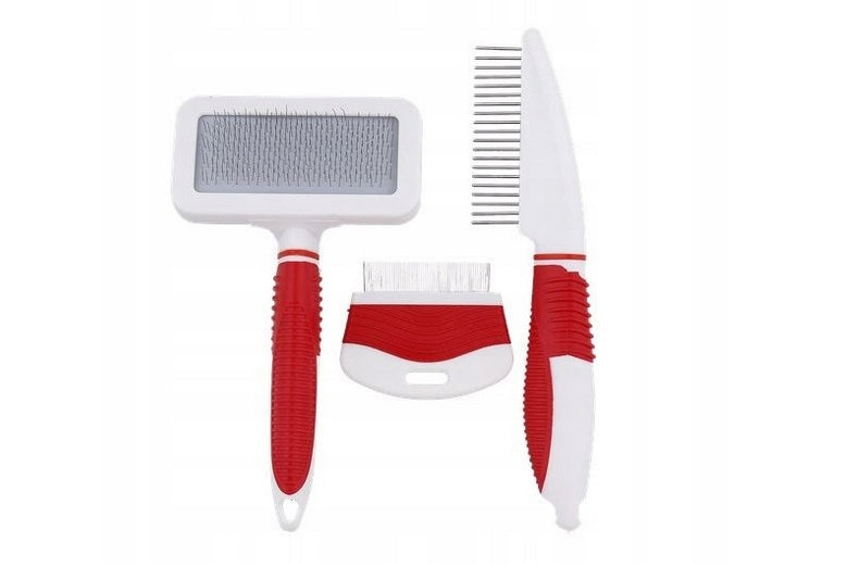 Hair Care Set 3pcs Animal Dog Cat Brush BEASTY Packaging status original