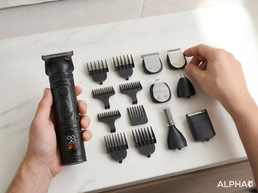 Hair Clipper, Beard 17in1 - Shaver + Nose Trimmer Alpha Medical device no