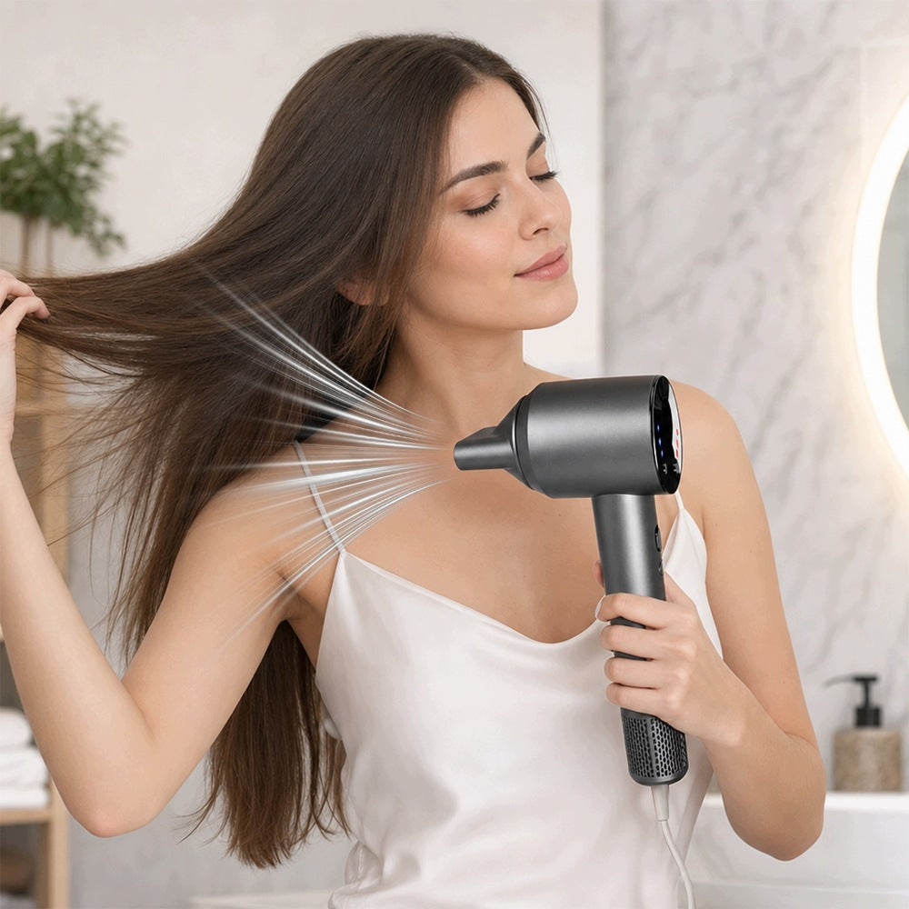 Hair Dryer BRUSHLESS IONIZATION 3 SPEEDS 4 TEMPERATURES Quiet Packaging status original