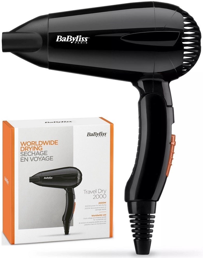 Hair Dryer BaByliss 5344E Travel Folding 2000W Concentrator