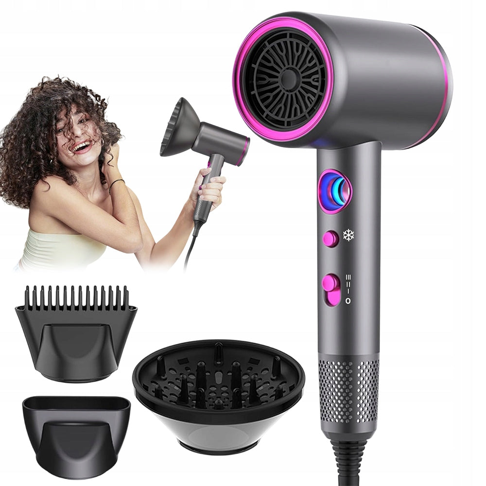 Hair Dryer Hair Styling Drying Set Professional Lightweight Packaging status original