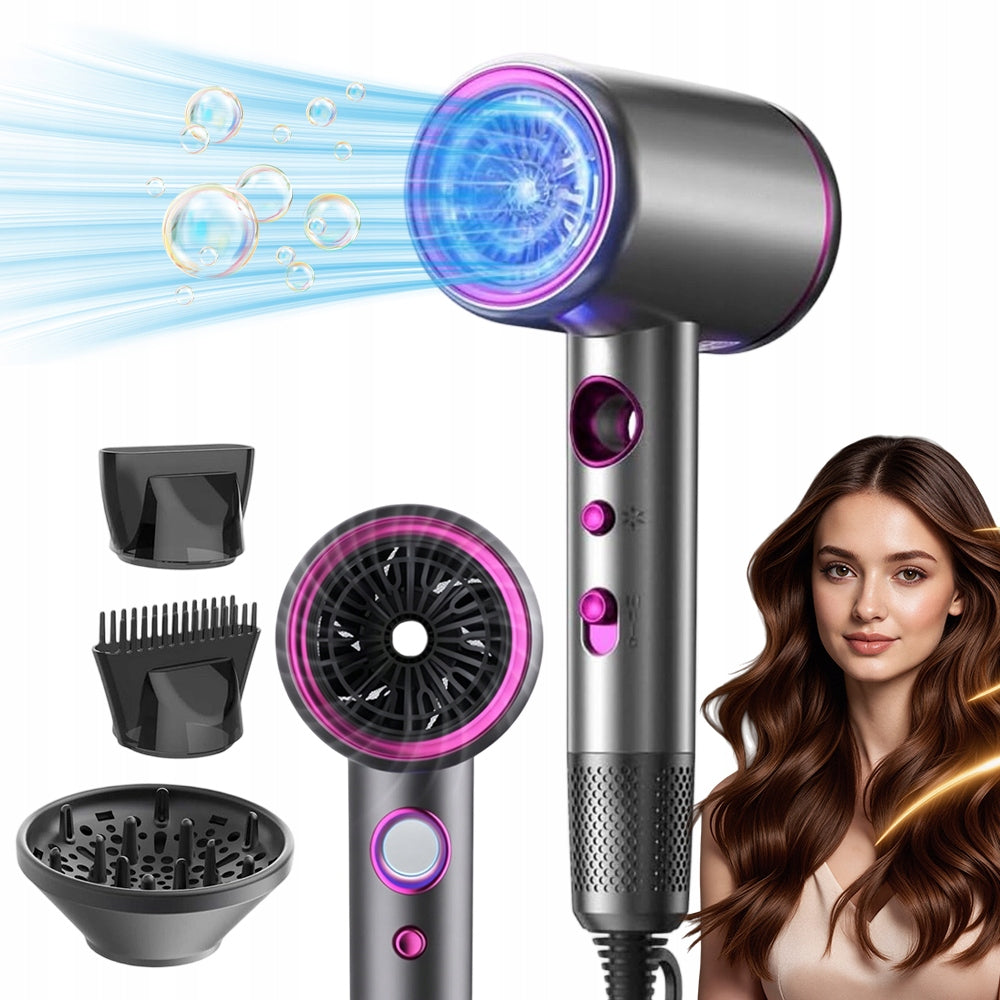 Hair Dryer Hair Styling Drying Set Professional Quiet