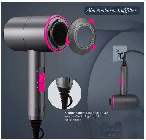 Hair Dryer HappyGoo IN11 3 Tips Manufacturer code 5907392473861