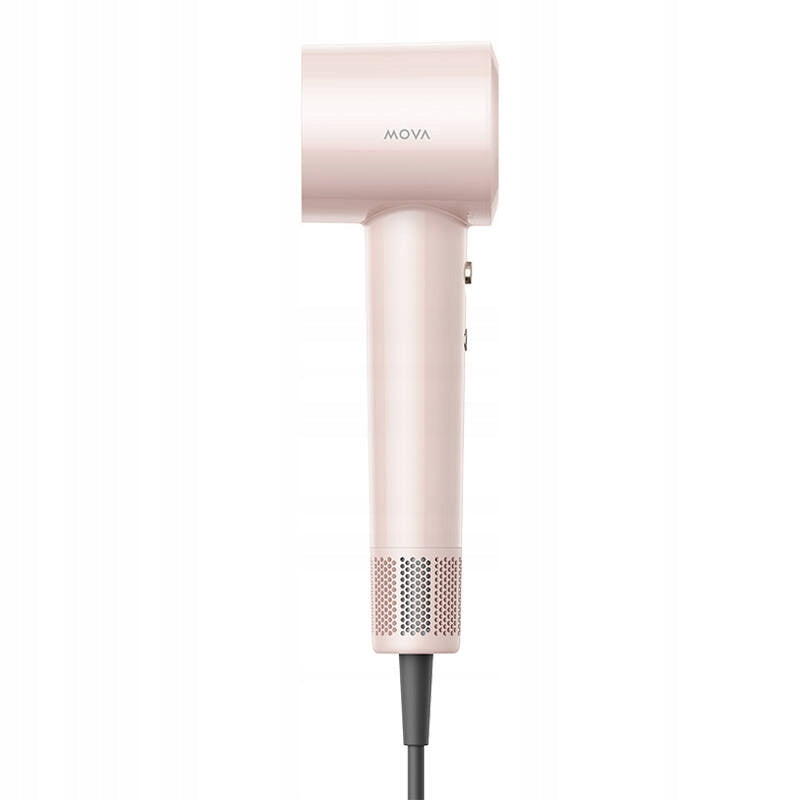 Hair Dryer MOVA Turbo Ionization 110000 RPM Pink Light Quiet Brand Mova