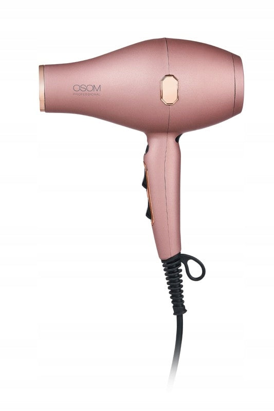 Hair Dryer OSOM Professional Rose Gold OSOM3509ARG Packaging status original