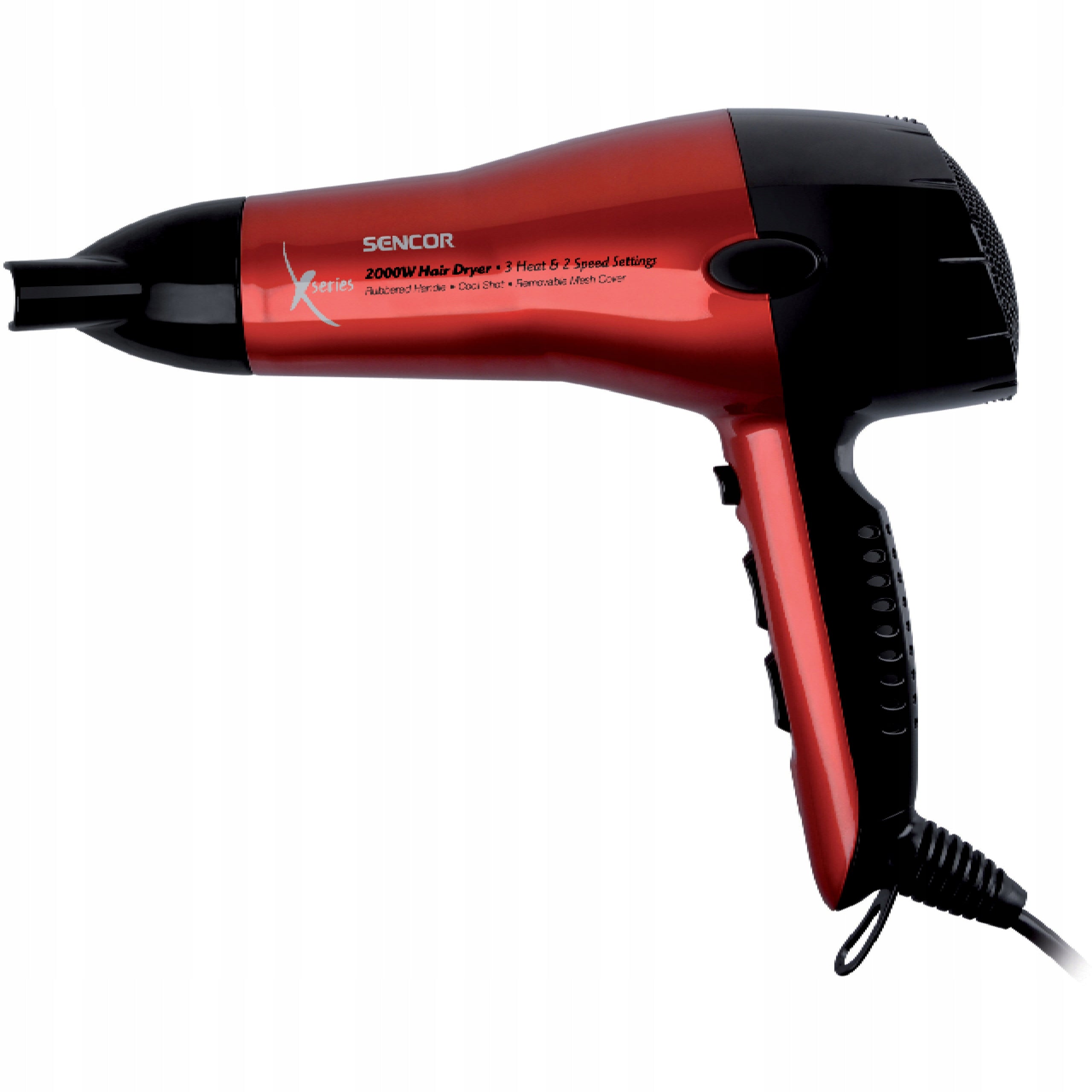 Hair Dryer Red Strong 2000W Sencor SHD 6600