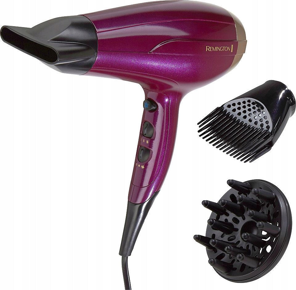Hair Dryer Remington D5219 Ionization Diffuser Cold Blow Tip