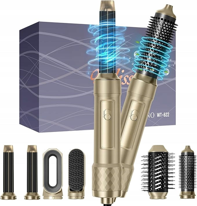 Hair Dryer Ukliss 6in1 6 Replacement Styling Tips 0699