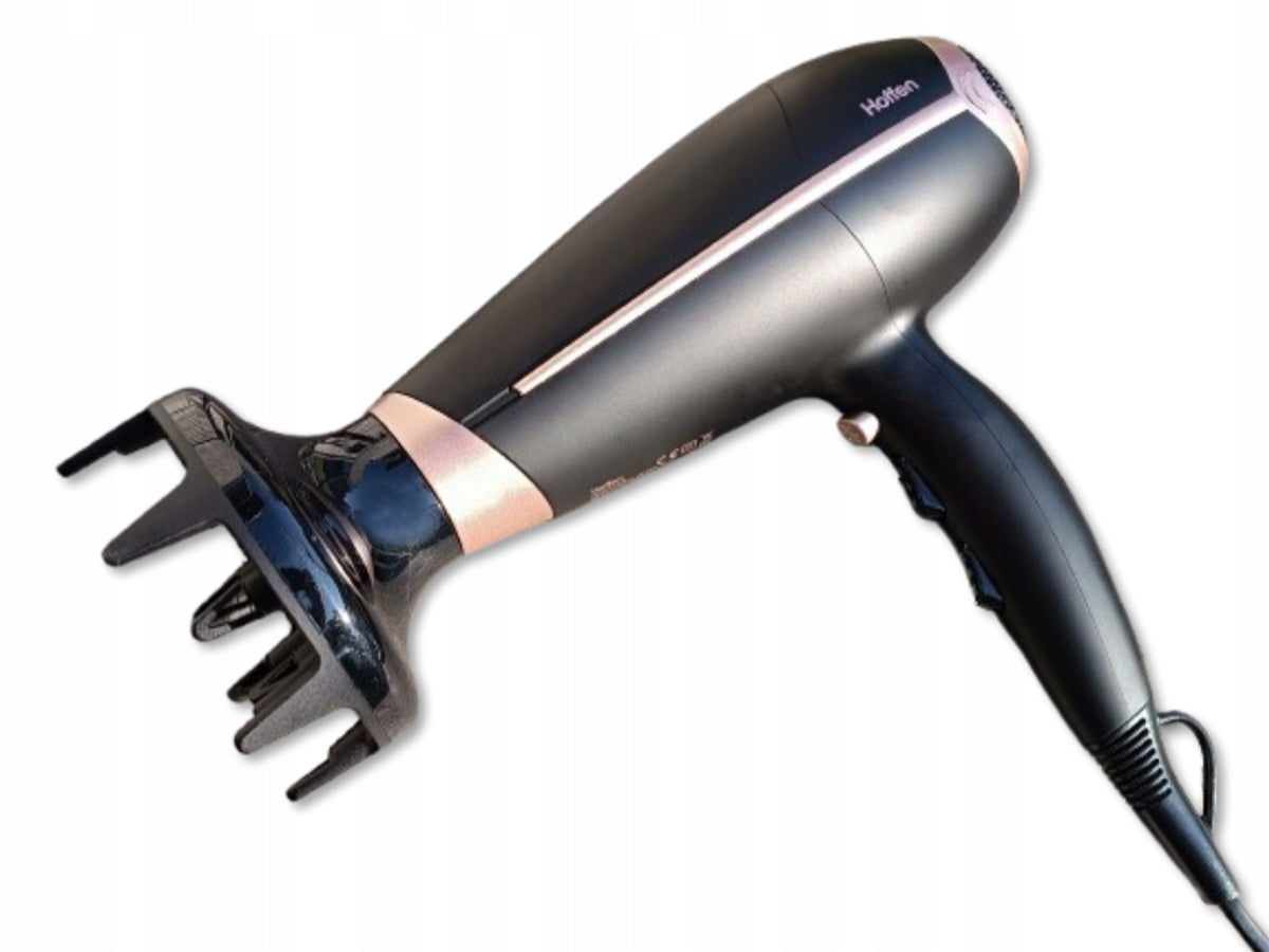 Hair Dryer with Diffuser and Ionizacha 2200W Packaging status original