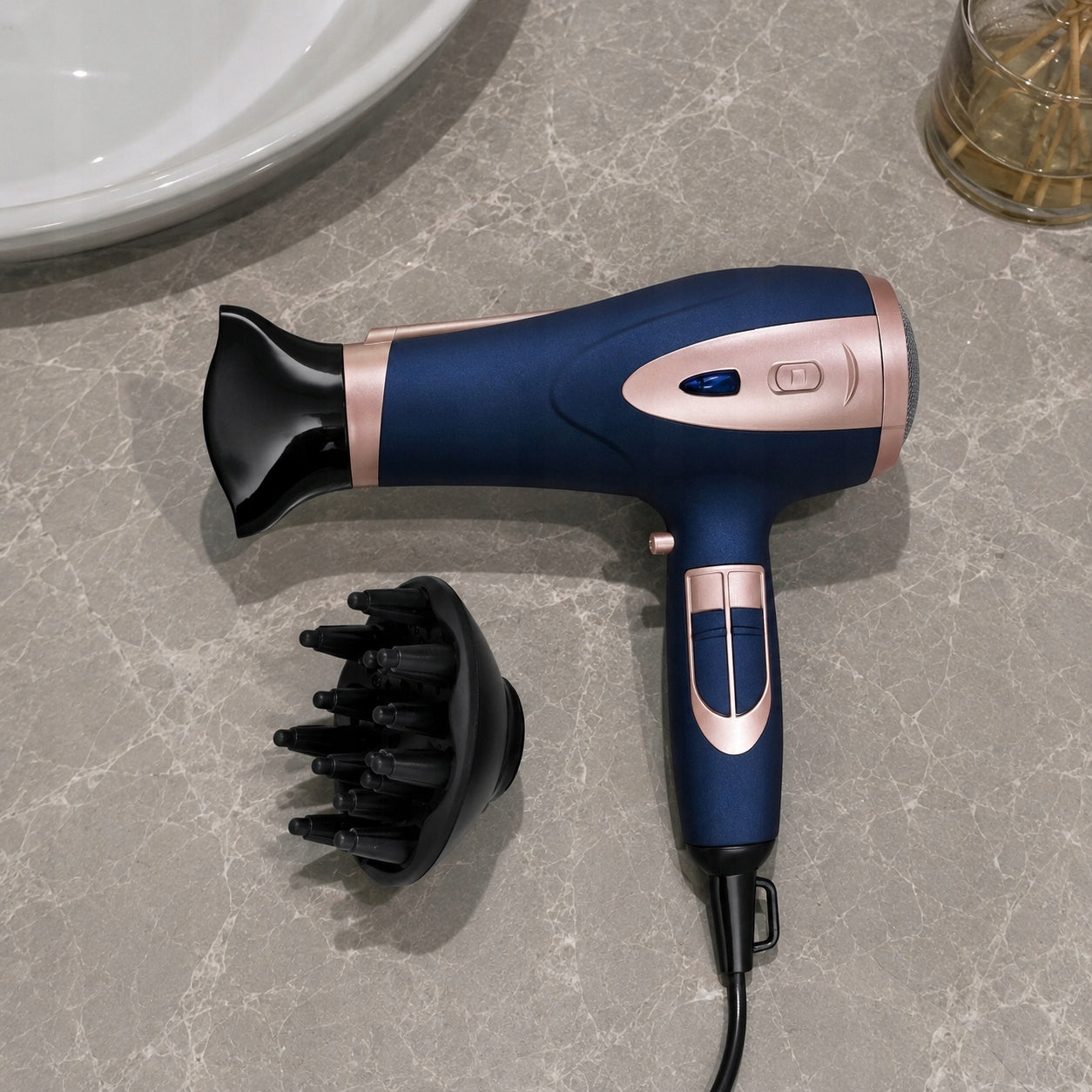 Hair Dryer with Ionization 2400W Cold Vent + Concentrator and Diffuser Manufacturer code 5906892139383