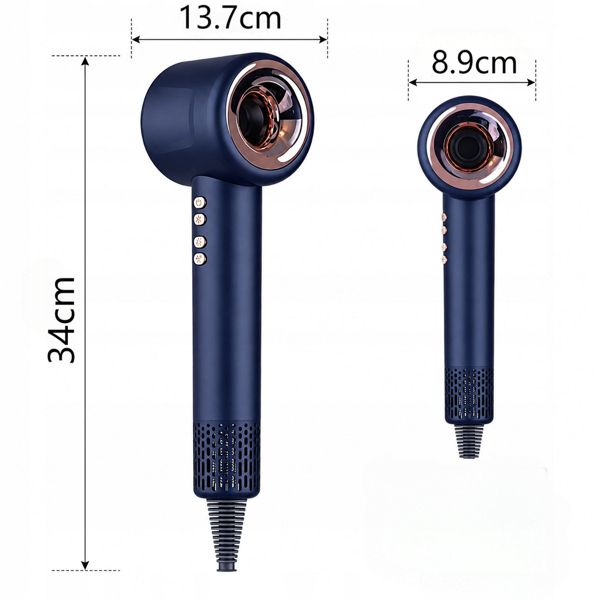 Hair Dryer with Ionization Diffuser 4in1 Cable 1,8m Manufacturer code Suszarka  do  włosów