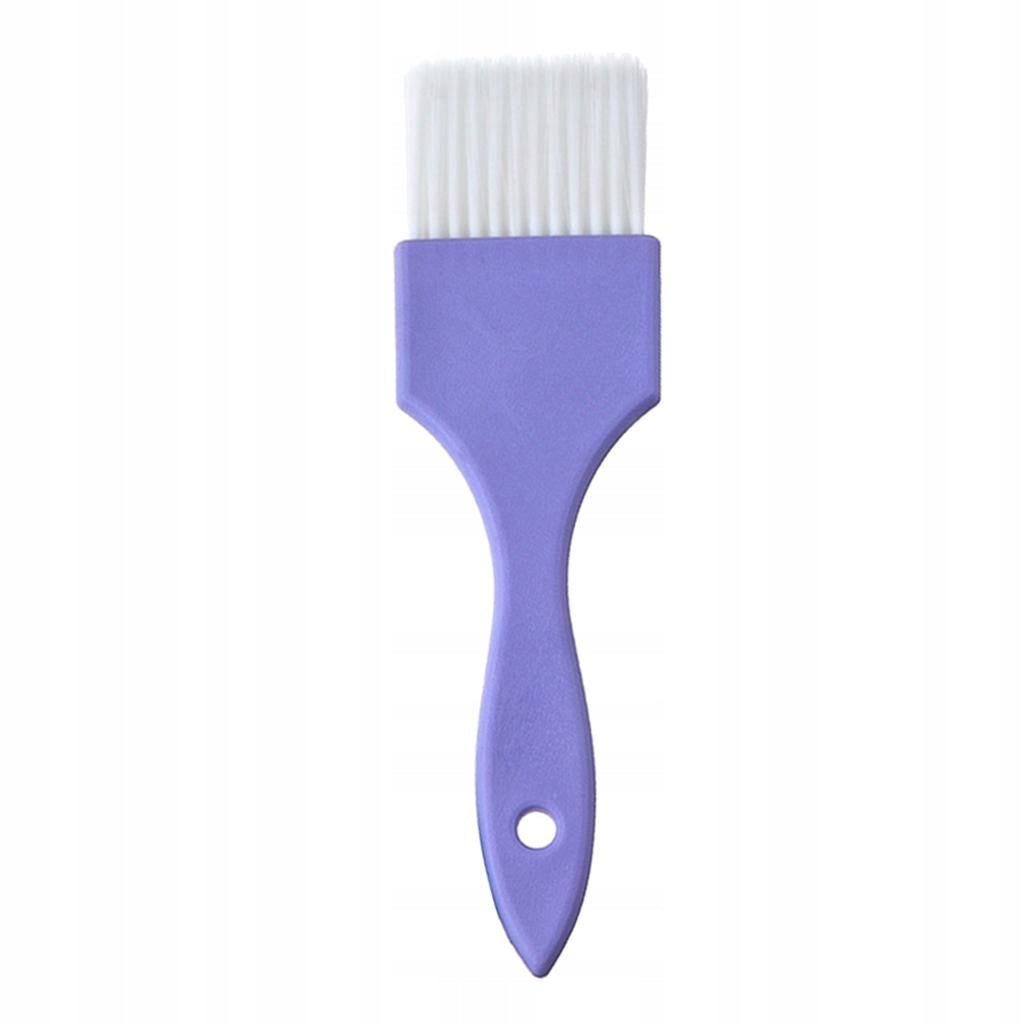 Hair Dye Tint Brush w/ Hole for Highlight Purple