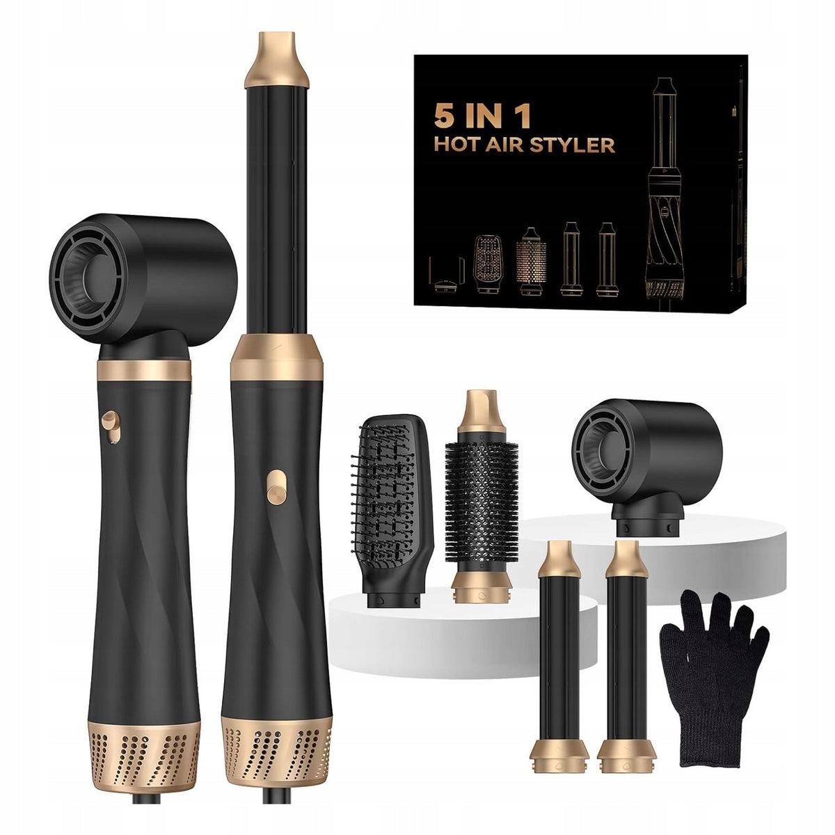 Hair Styler Styling Kit Straightening and Curling