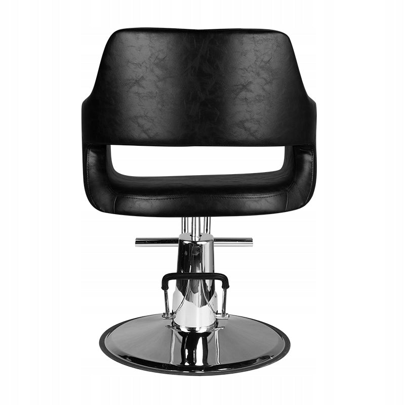 Professioneller Friseurstuhl Hair System SM339, schwarz 
