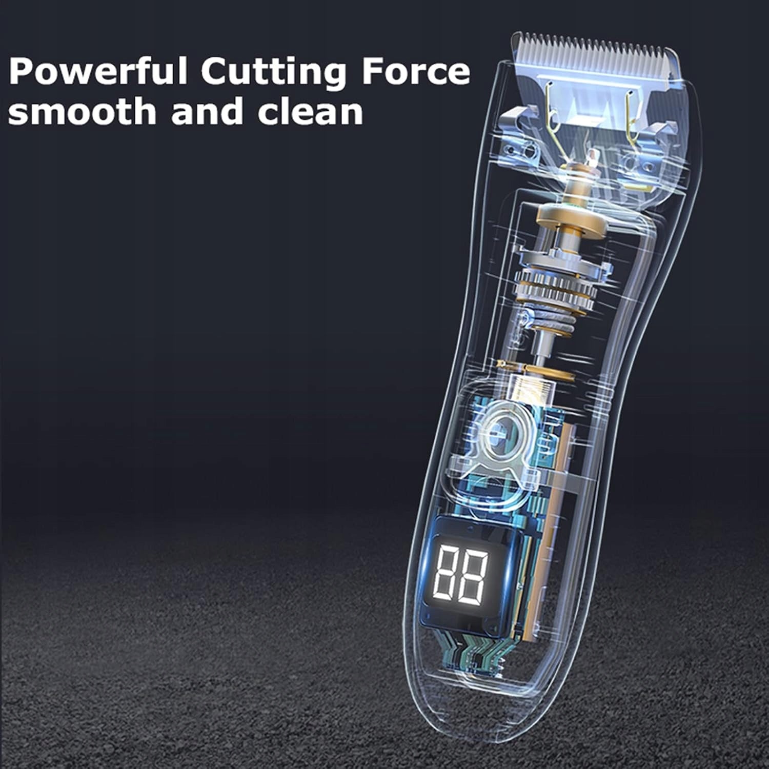 Hair Trimmer Body and Beard Shaver, USB Charging, Waterproof Wireless operating time 240 min