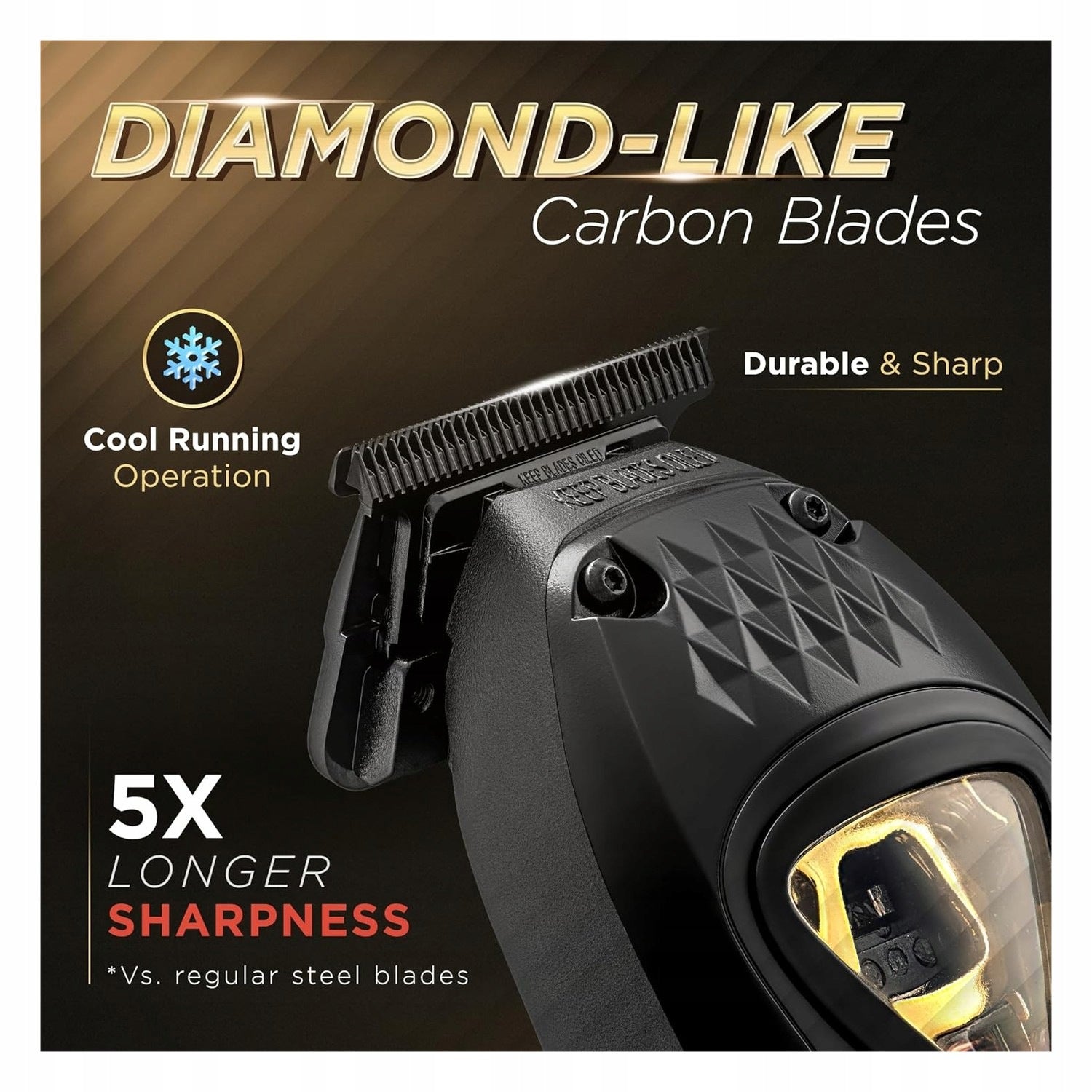 Hair Trimmer Professional No Slots High Power Strong Model Fagaci Professional Zero Gapped Trimmer for Men