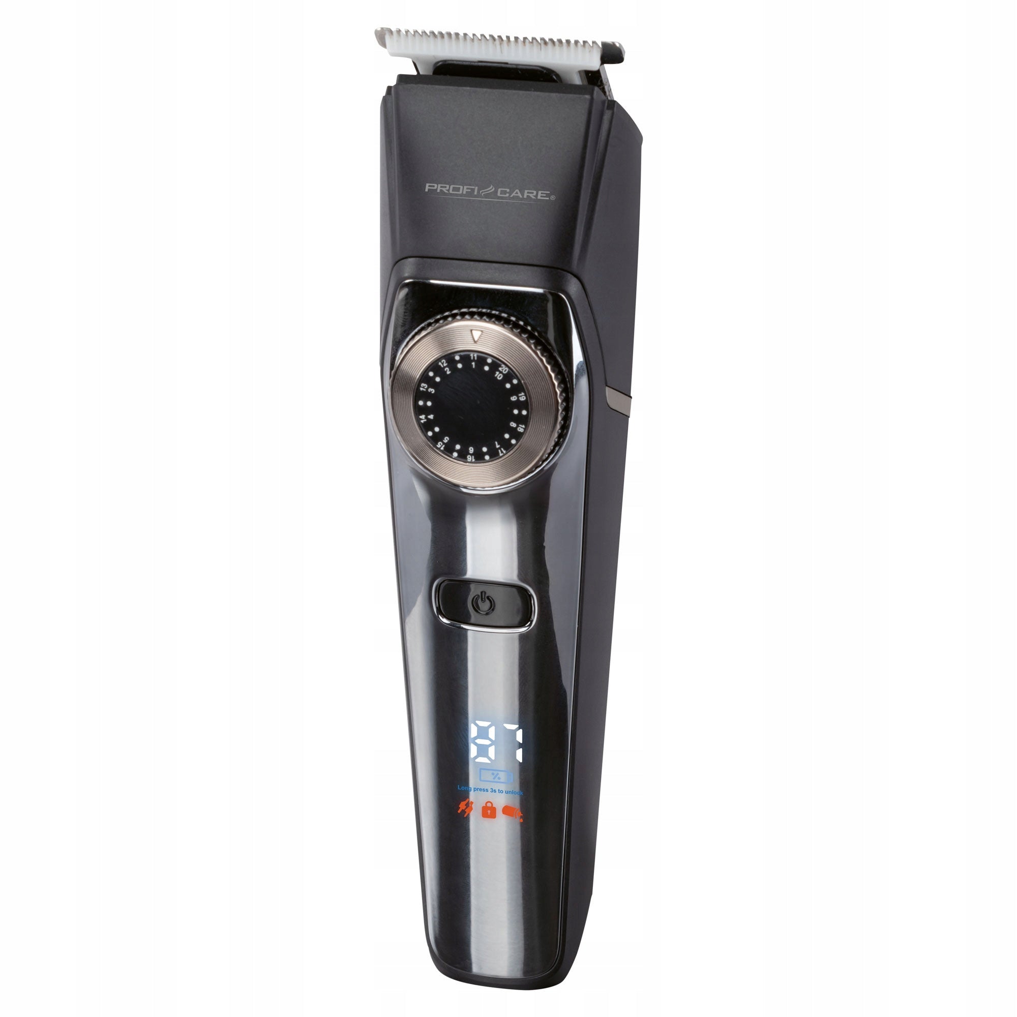 Hair and beard clipper ProfiCare PC-HSM/R 2in1, ceramic blade EAN (GTIN) 4006160035865