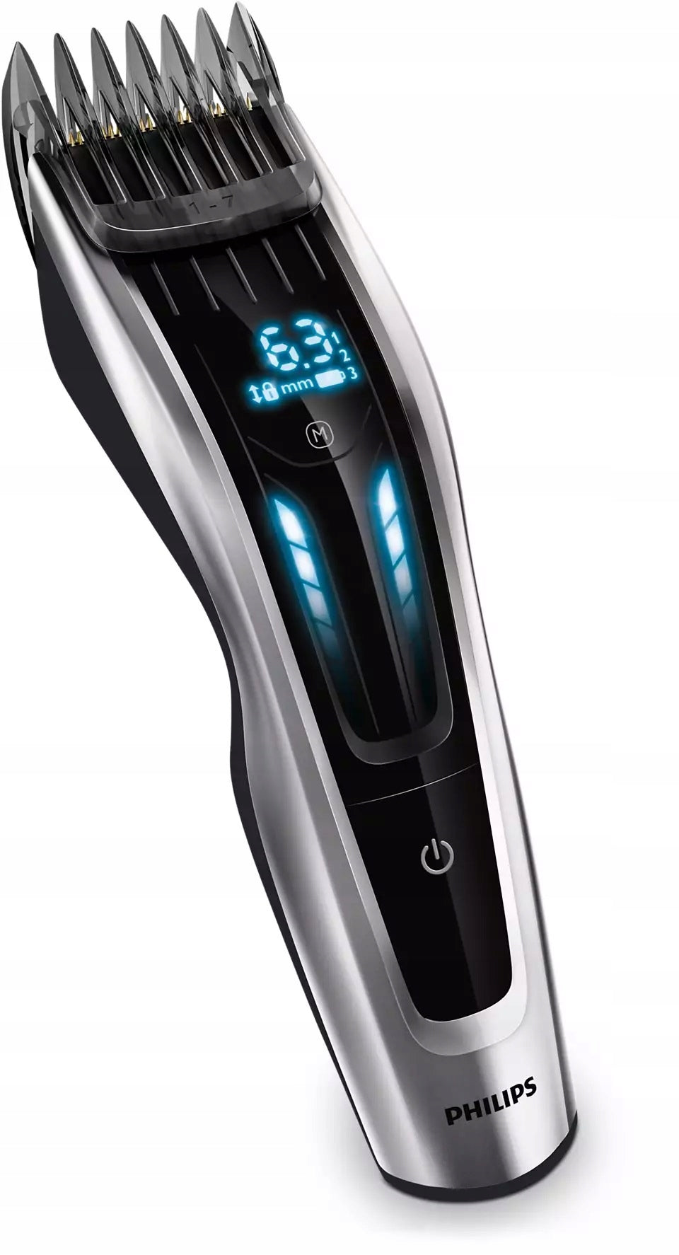 Hair clipper Philips HC9450/15 black and silver Packaging status original