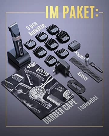 Hair clipper Romanda ET-A611 Dominant color black