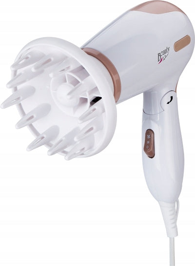 Hair dryer Jata SC47B with folding handle and diffuser Brand Jata