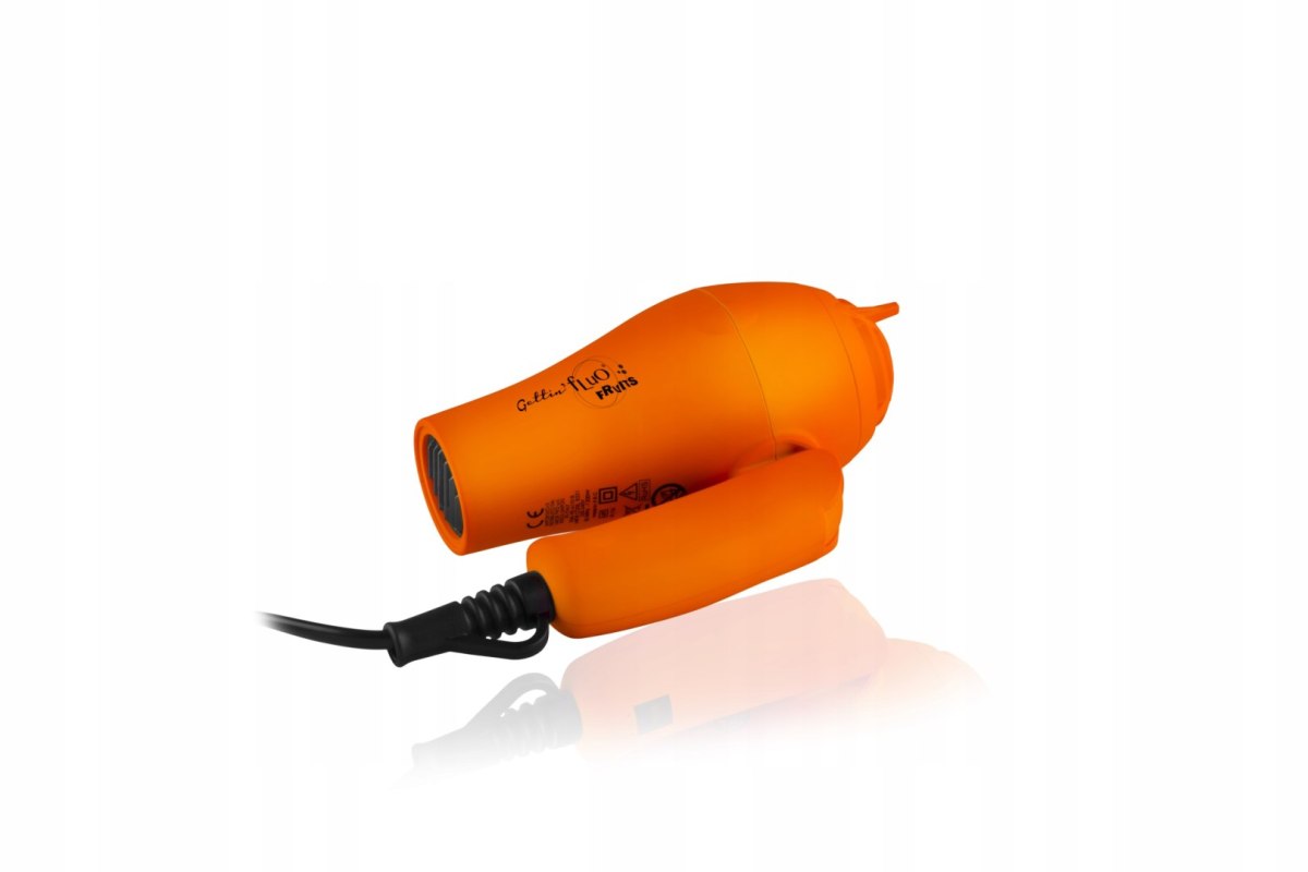 Hair dryer, small, tourist, mini ,orange, foldable Packaging status original