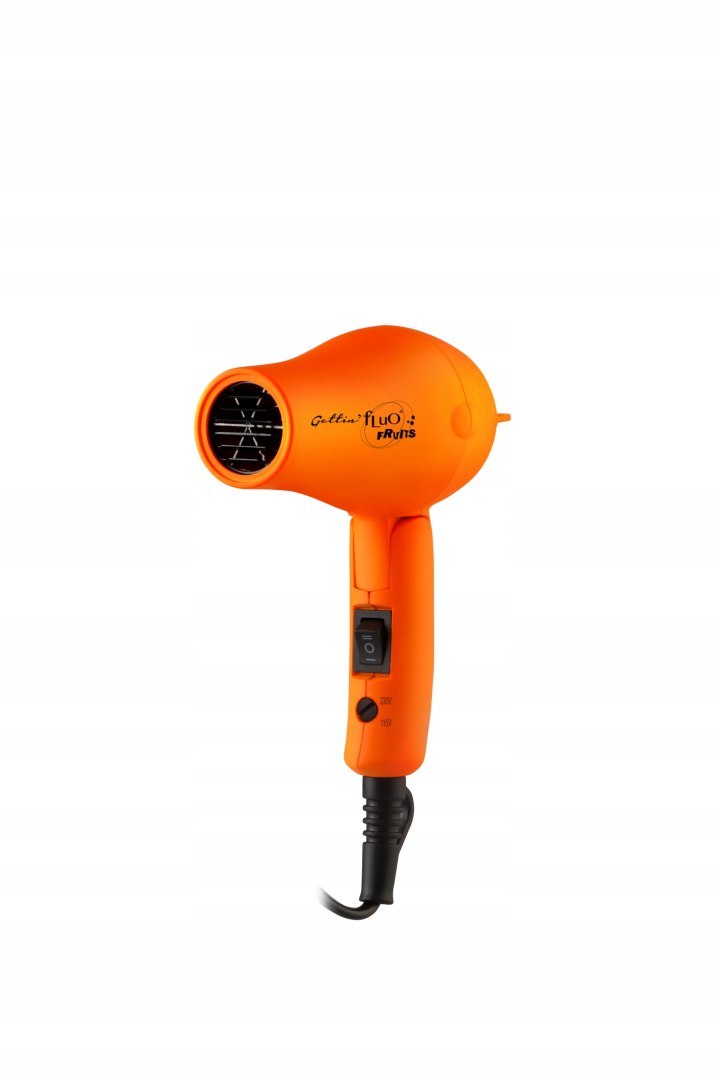 Hair dryer, small, tourist, mini ,orange, foldable
