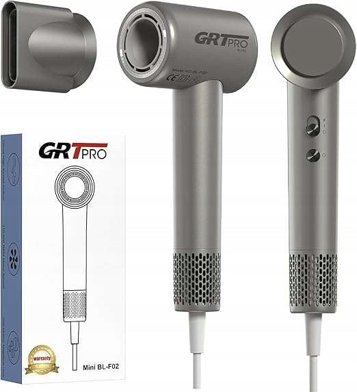 Hair dryerGRT PRO BL-F02 with double layer diffuser grey2200W