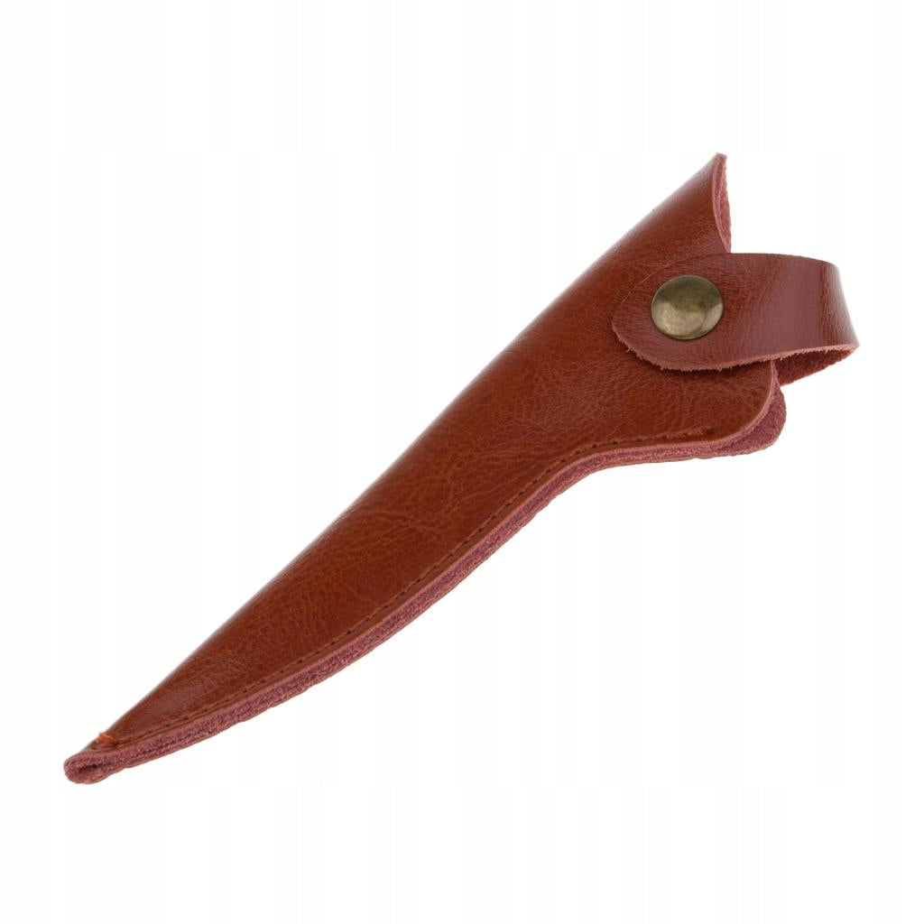Hairdressing Scissors Bag Large Soft Salon Storage Shears Pouch Brown
