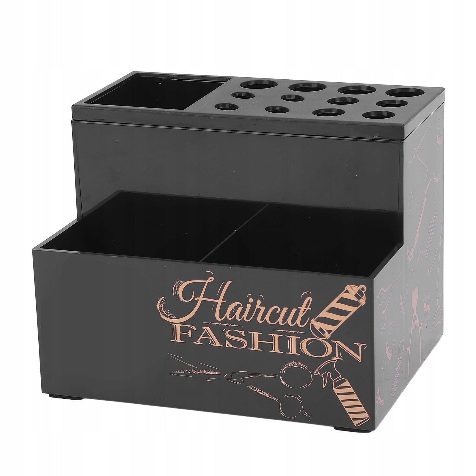 Hairdressing scissors box with handle Salon scissors holder stand 1P