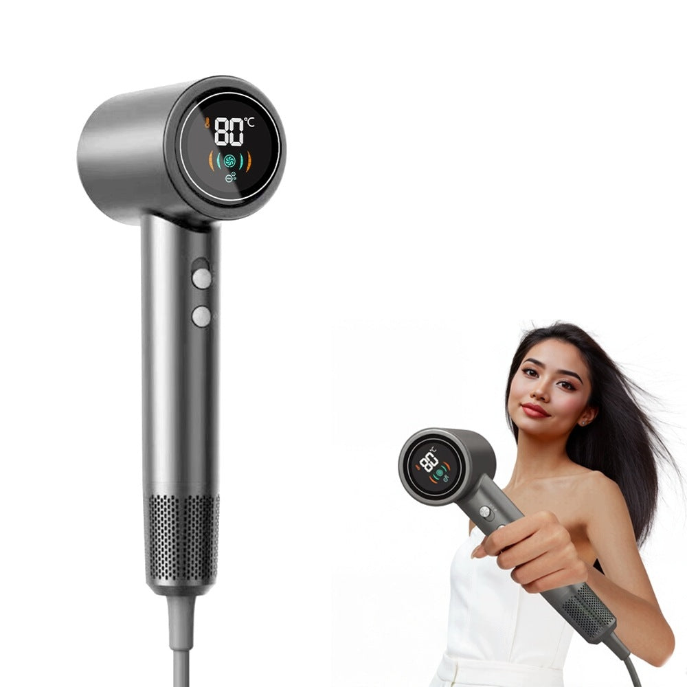 Hairdryer 1400 W with ionization, 2 speeds, LCD display Packaging status original