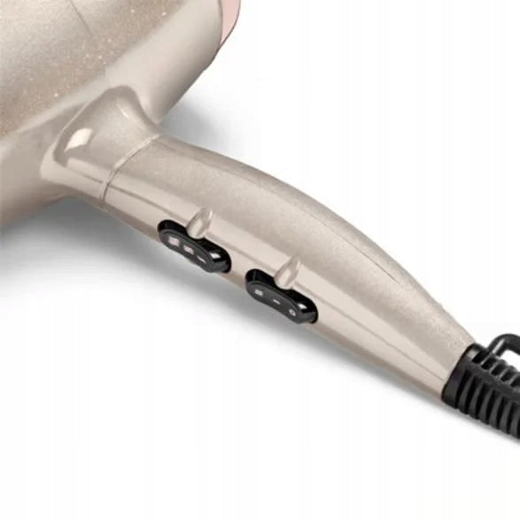 Hairdryer BABYLISS 5914PE Gold Packaging status original
