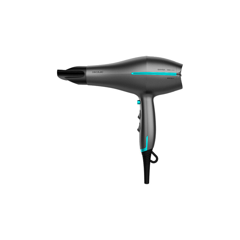 Hairdryer Cecotec Bamba IoniCare 5300 Maxi Aura Black 2200 W Brand Cecotec