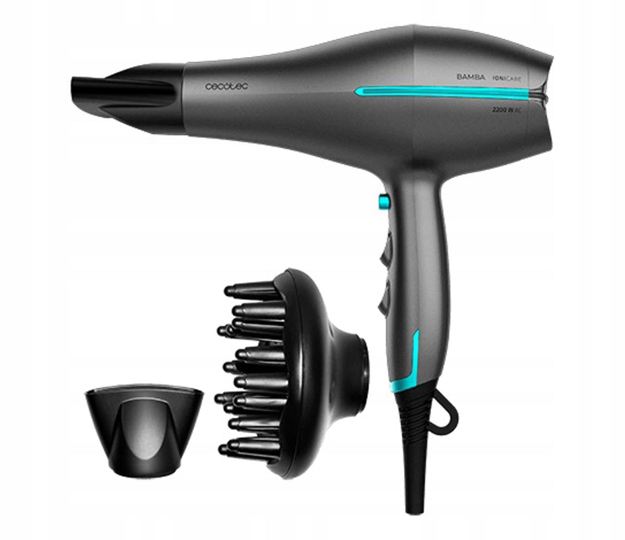 Hairdryer Cecotec Bamba IoniCare 5300 Maxi Aura Black 2200 W