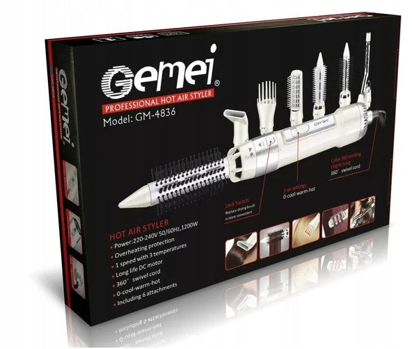 Hairdryer Gemei GM-7460 Brand Gemei