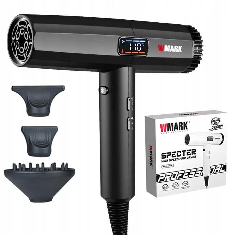Hairdryer Specter Black NG-9106B WMARK