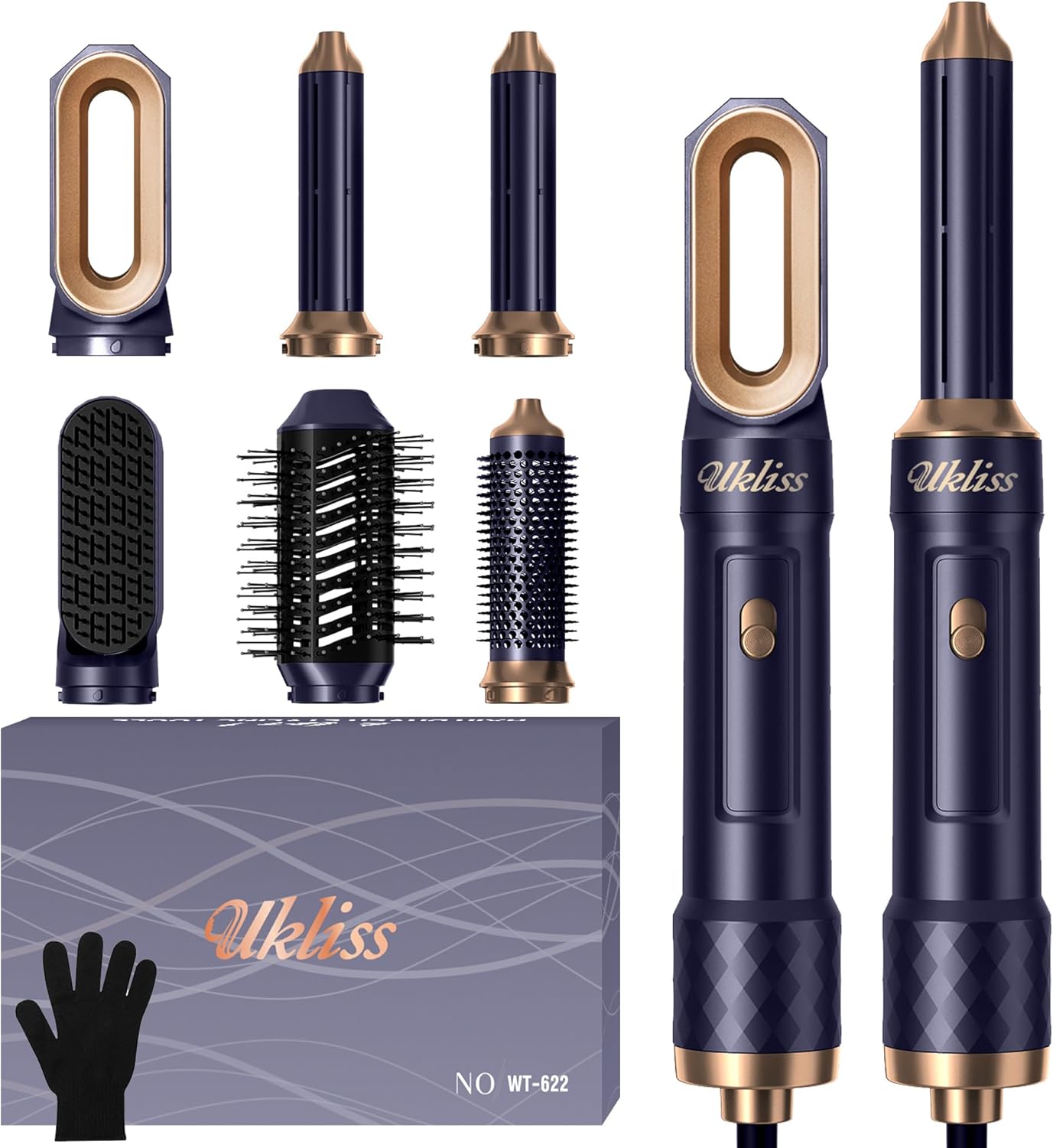 Hairdryer Ukliss WT-622 Manufacturer code lokówko-suszarka-ala-dajson-ukliss-wt622-6w1