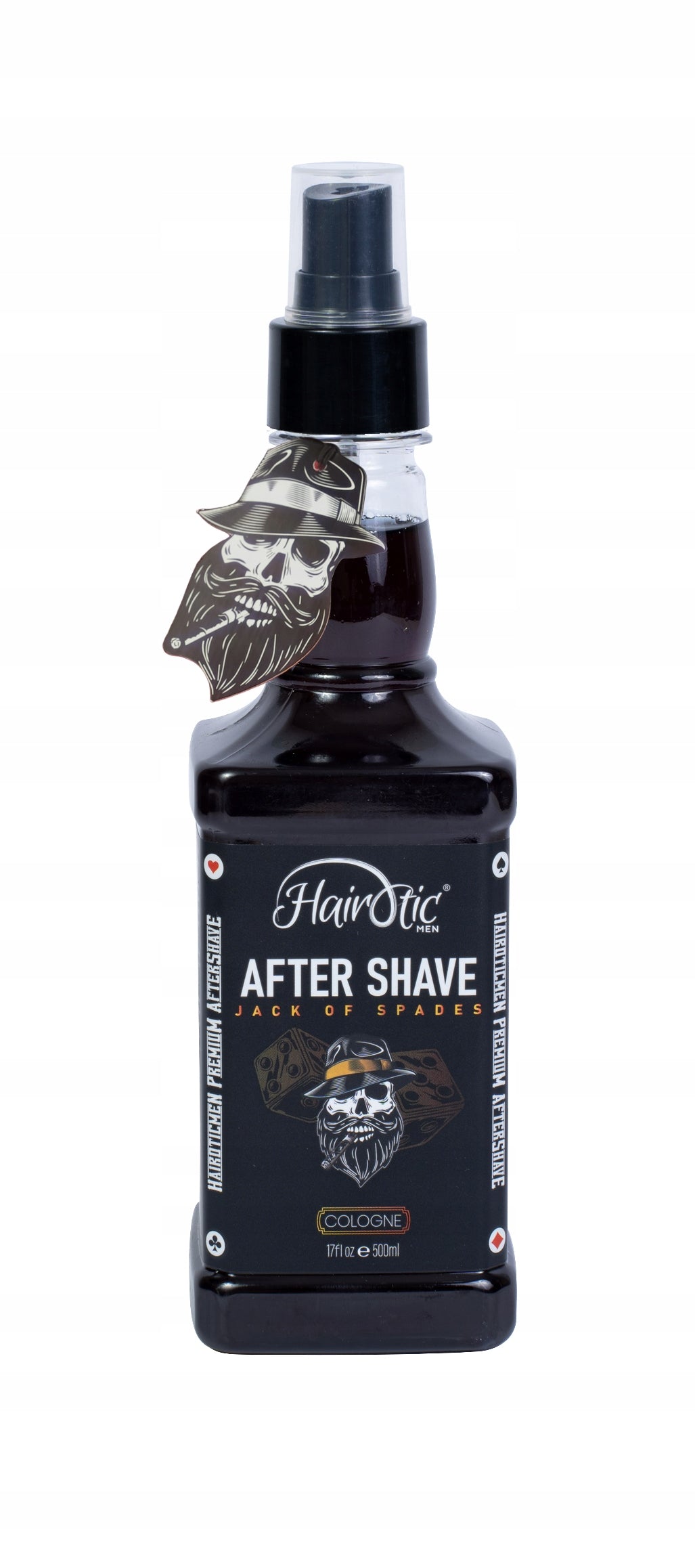 HairoticMen Barber After Shave Cologne Jack Of Spades 500ml
